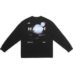 Neon Print Logo Long Sleeved Tee