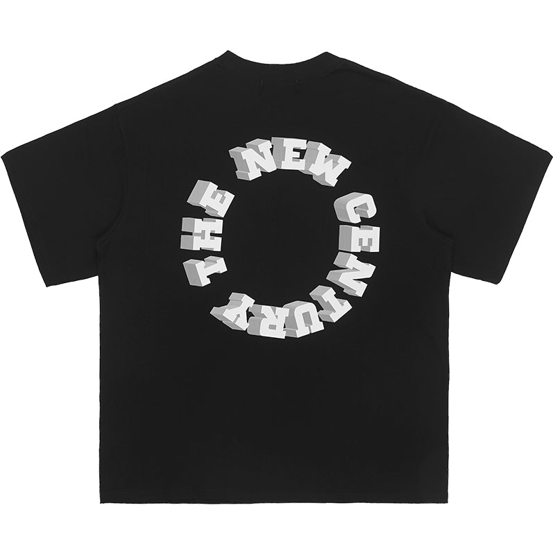3D New Century Logo Tee