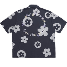 Load image into Gallery viewer, Flowers Full Print Logo Cuban Shirt

