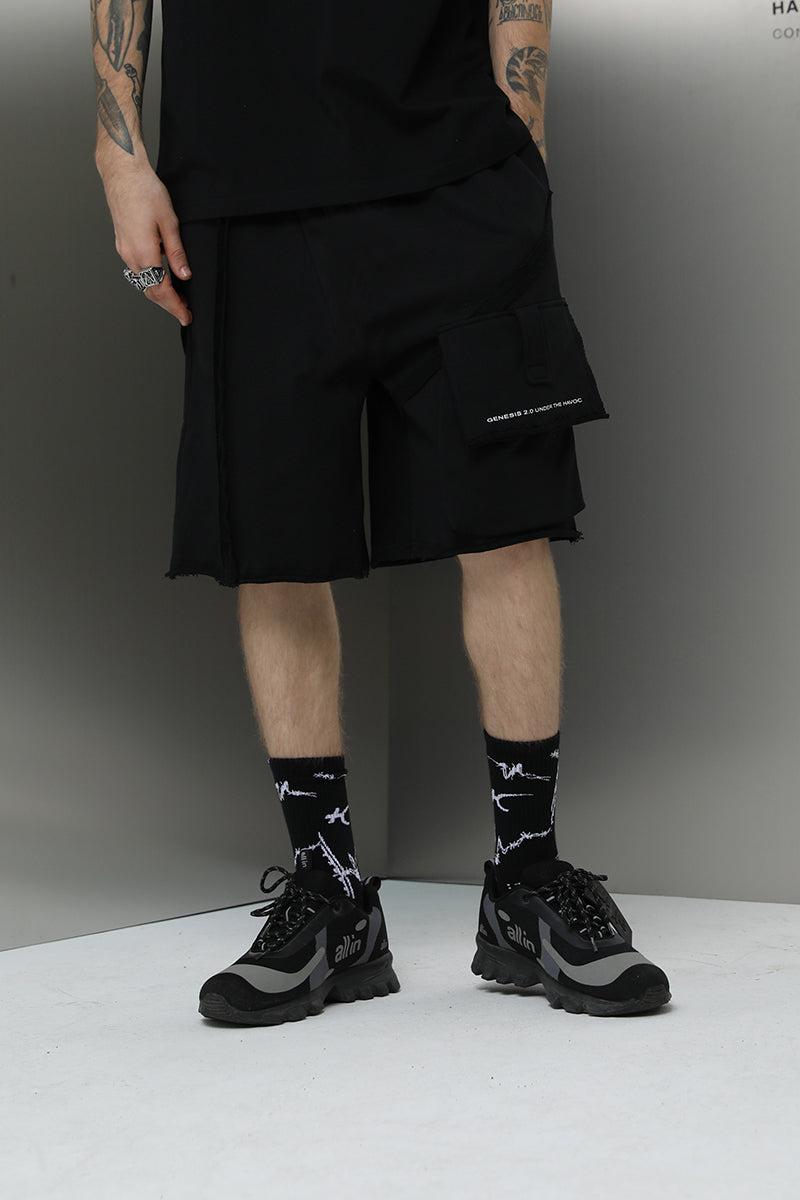Deconstruction Pocket Shorts