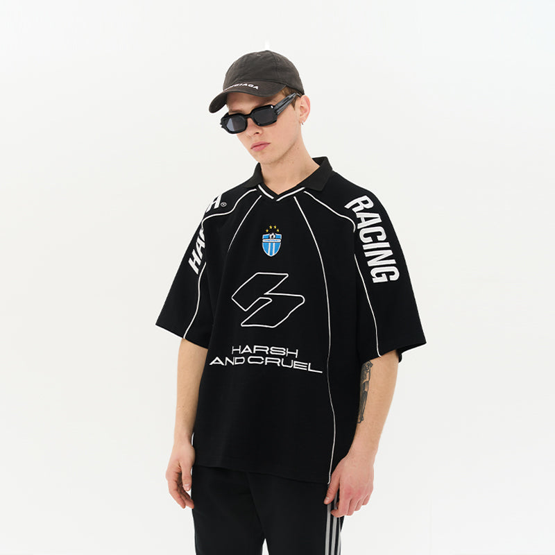 Stitched Racing Polo Shirt