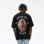 Achilles Oil Painting Foam Printed Tee