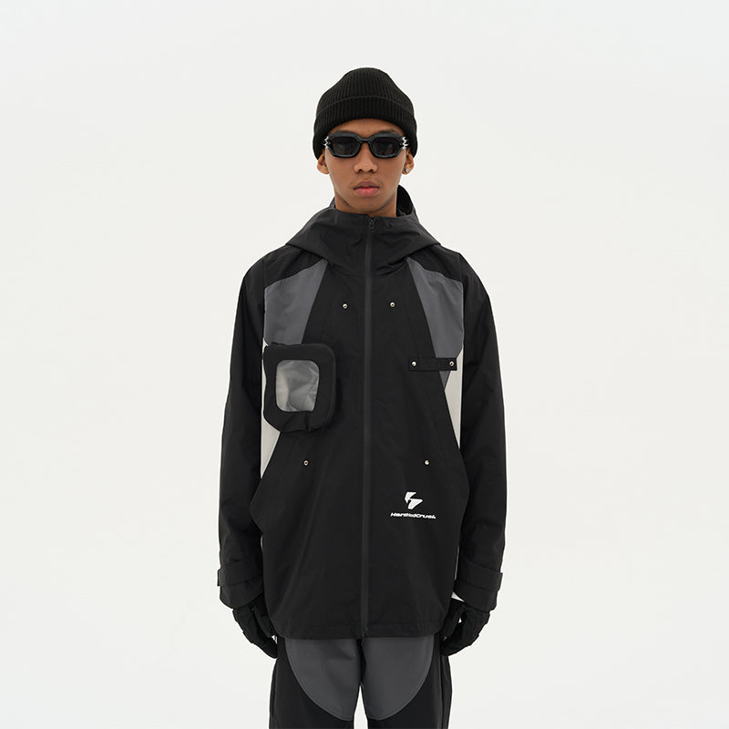 Deconstructed Irregural Functional Jacket