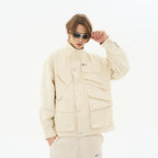 Asymmetrical Multi-Pocket Functional Jacket