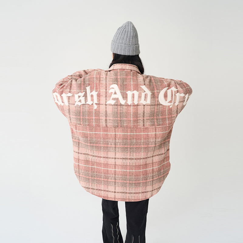 Gothic Logo Flannel Shirt