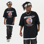 Stickers Apple Printed Tee