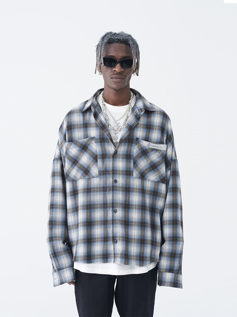 Retro Flannel Plaid Shirt