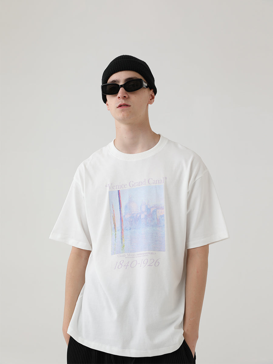 Venice Oil Painting Tee