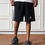 Striped Rings Logo Shorts