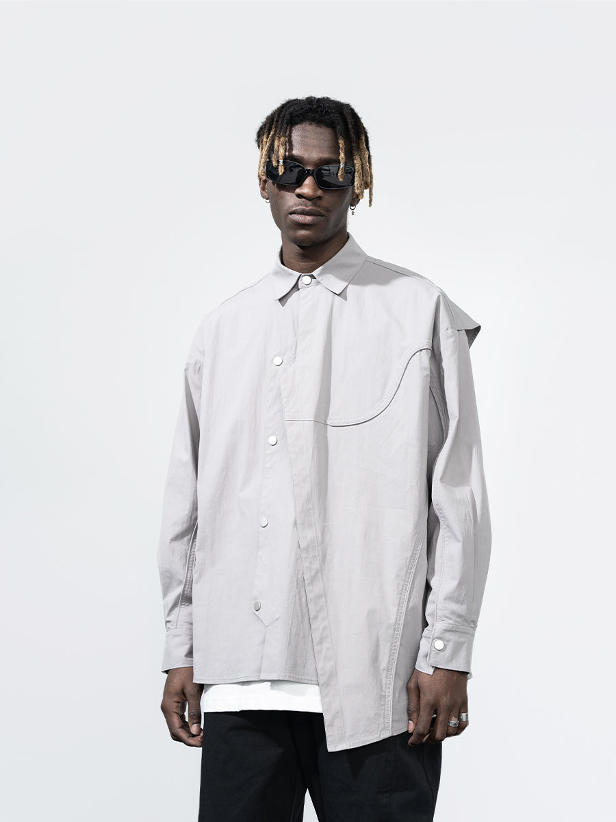 Irregular Splicing Shirt