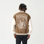 Commission Embroidered Varsity Jacket