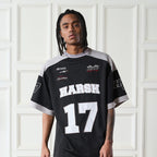 Retro Embroidered Logo Jersey