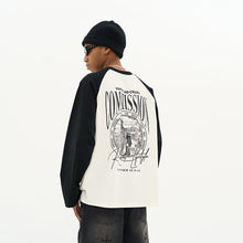 Load image into Gallery viewer, Commission Colorblock Raglan L/S Tee
