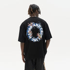 3D Smoking Logo Printed Tee
