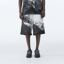 Load image into Gallery viewer, Mountain Print Loose Shorts
