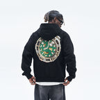 Clock Painted Hoodie