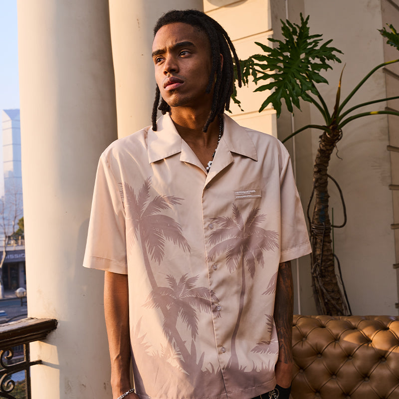 Palms Logo Cuban Shirt