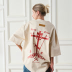 Pirate Cross Gothic Logo Tee