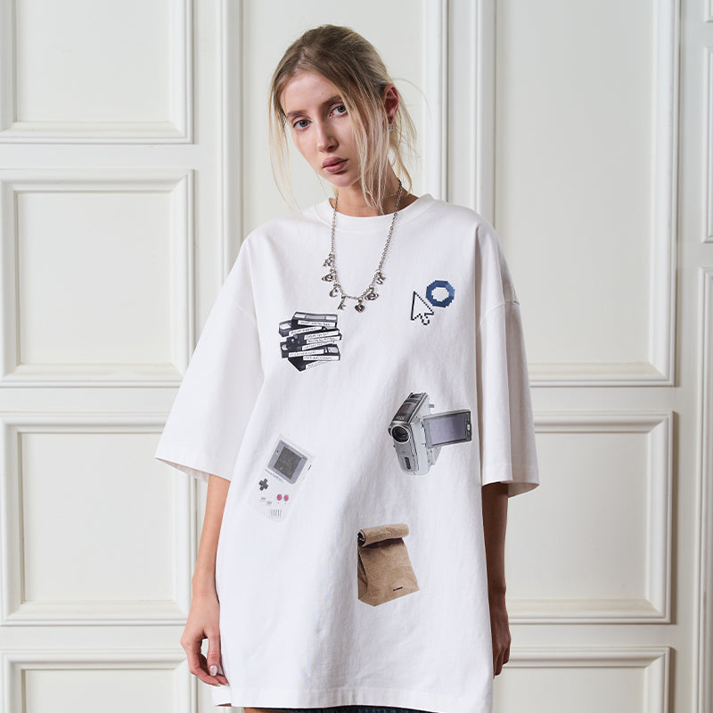 Retro Nostalgia Printed Tee