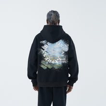 Load image into Gallery viewer, Monet Oil Painting Circle Hoodie
