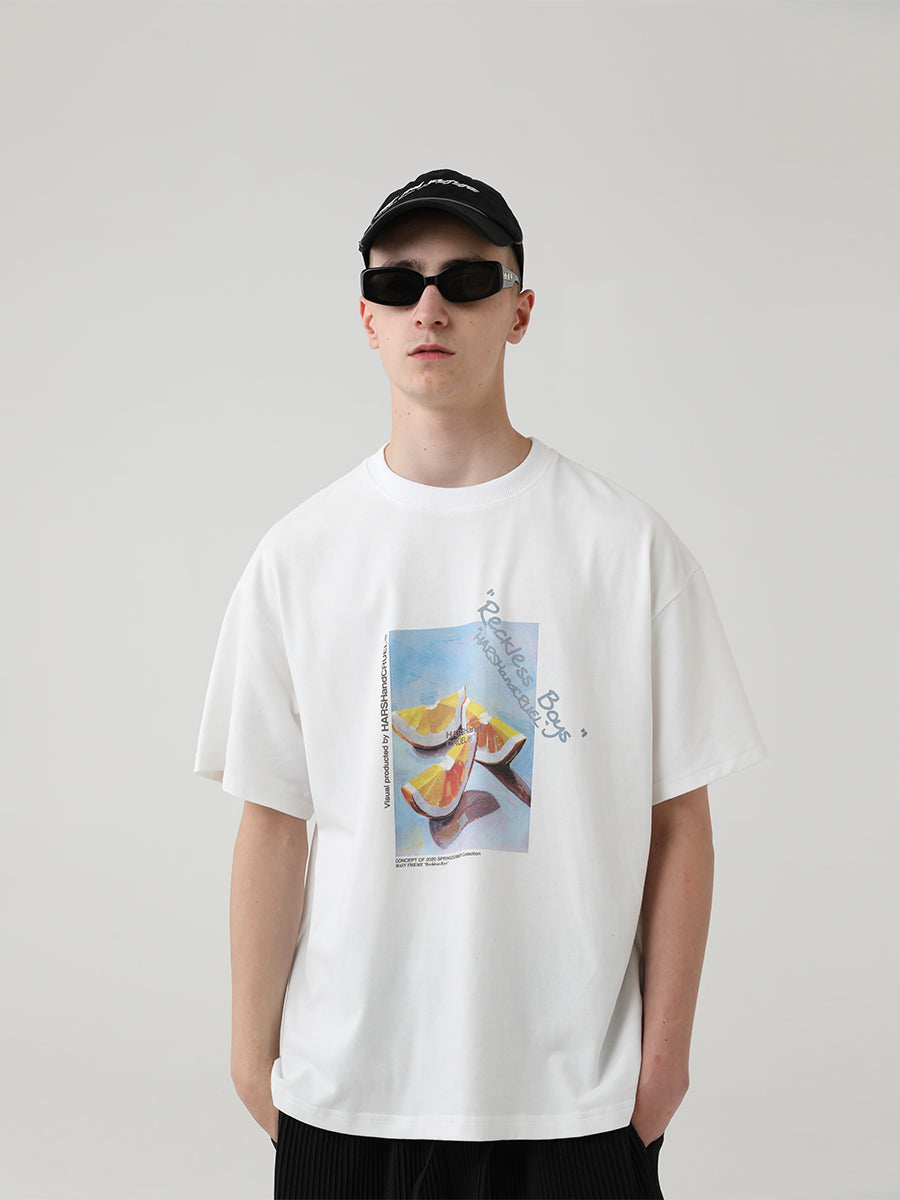 Fruit Oil Painting Tee