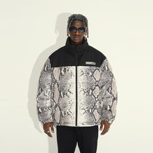 Load image into Gallery viewer, Python Print Down Jacket
