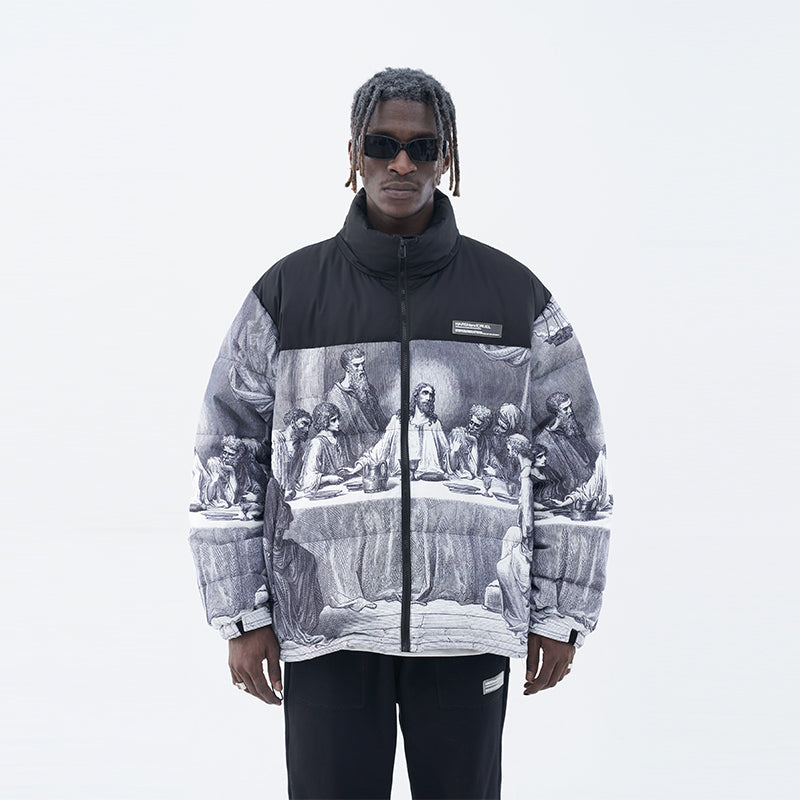 The Last Supper Stitching Down Jacket