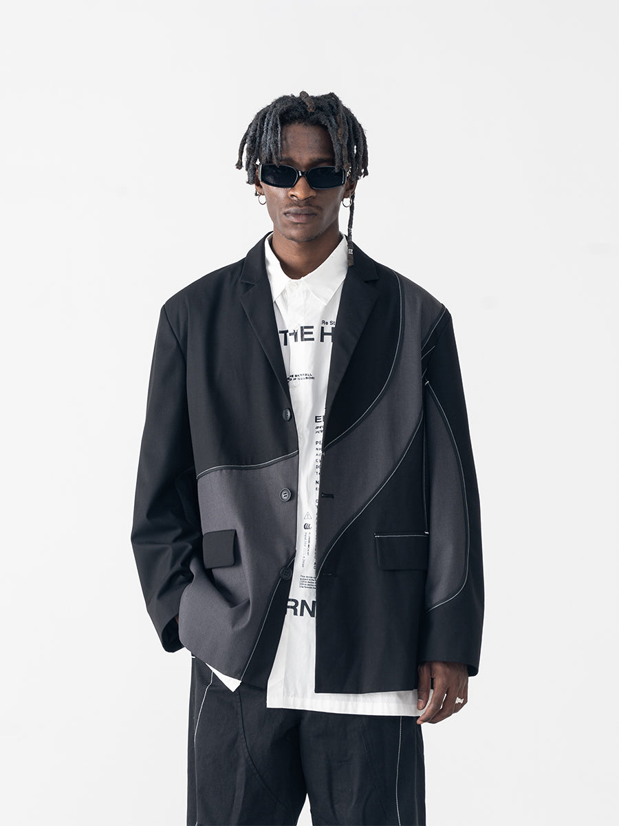 Stitched Suit Jacket