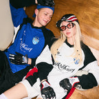 Retro Stitching Two Pieces L/S Jersey