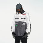 Colorblock Logo Racing Coach Jacket