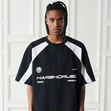 Load image into Gallery viewer, Stitching Round Neck Logo Tee
