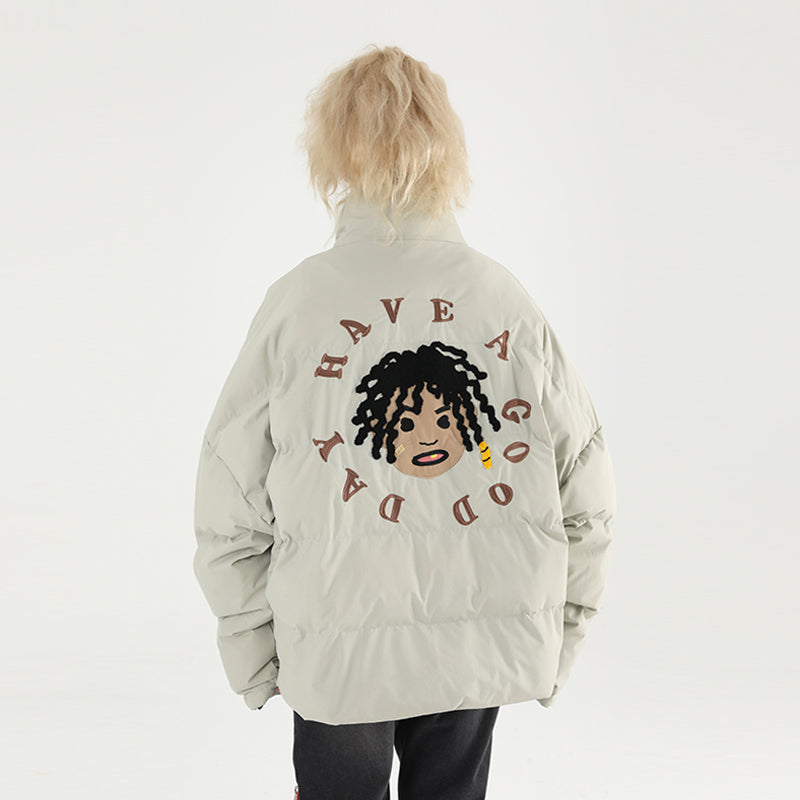 Cartoon Face Down Jacket