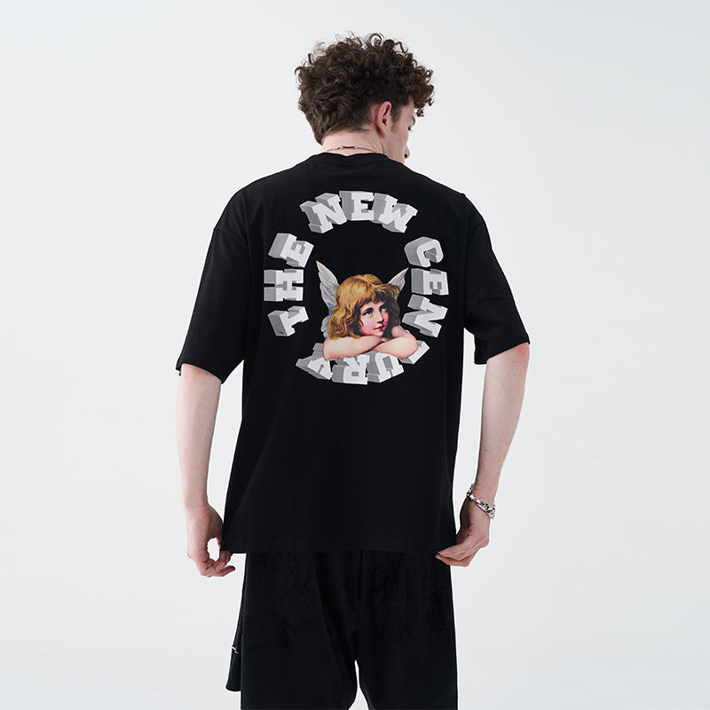 Angel 3D New Century Logo Tee