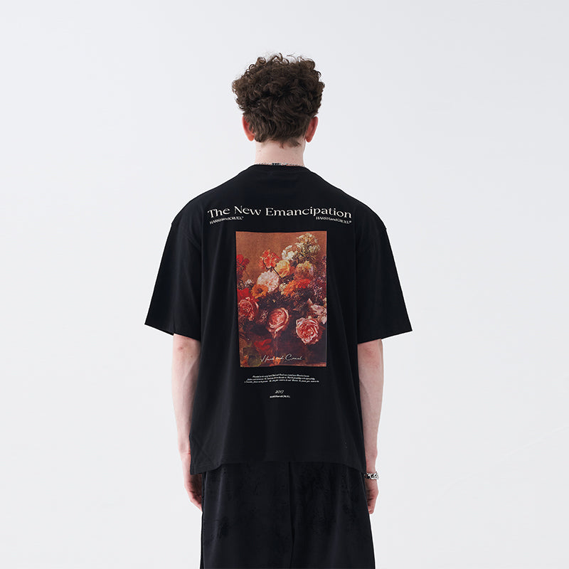 Retro Oil Painting Classic Tee