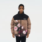 Vintage Oil Painting Printed Down Jacket