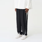 Deconstructed Silhouette Suit Trousers