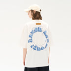 3D Ice Circle Logo Printed Tee
