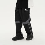 Splicing Irregular Stitching Loose trousers