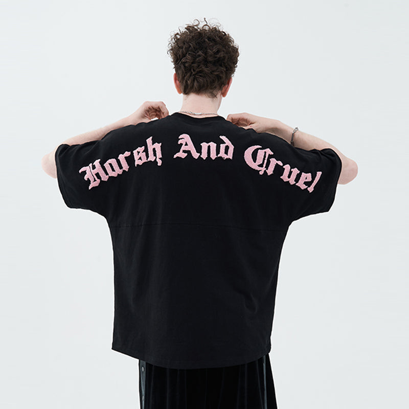 Gothic Logo Flocked Tee