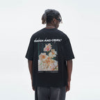 Floral Oil Painting Tee