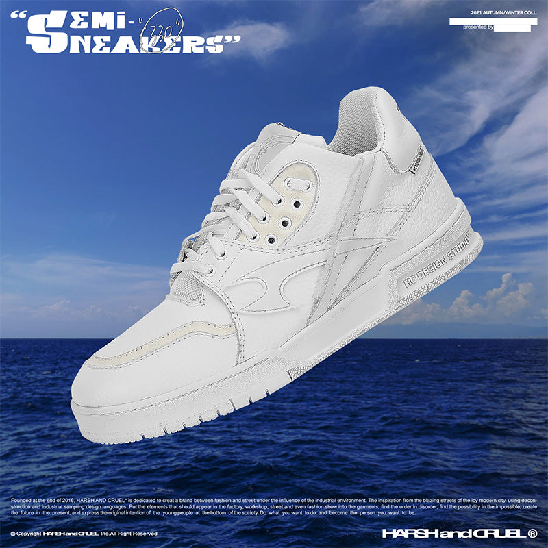 Harsh and Cruel Project *330 White Shoes