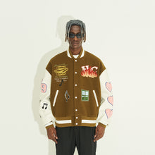 Load image into Gallery viewer, Graffiti Logo Varsity Jacket
