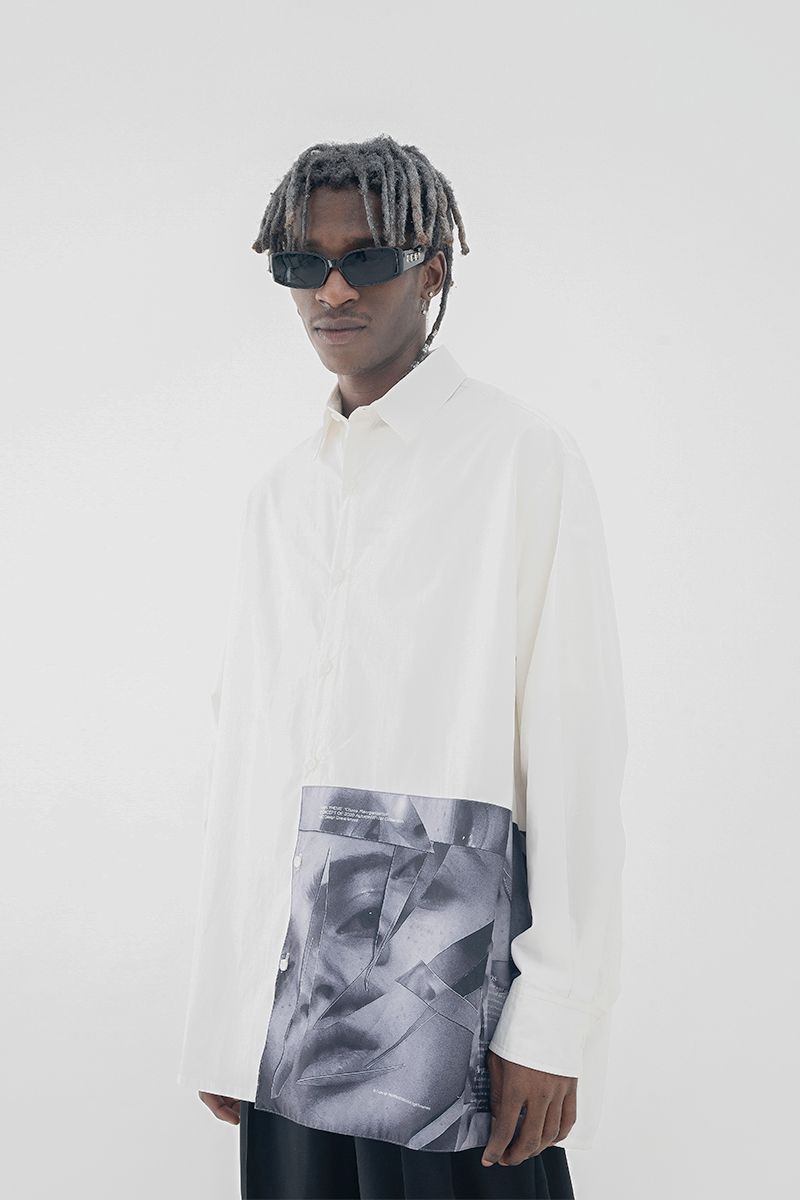 Broken Portrait L/S Shirt