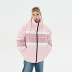 Printed Logo Stitching Padded Jacket