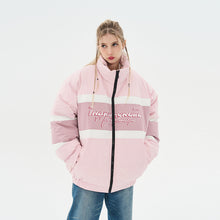 Load image into Gallery viewer, Printed Logo Stitching Padded Jacket
