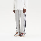 Checkerboard Stripes Sweatpants