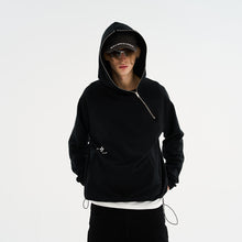 Load image into Gallery viewer, Irregular Deconstructed Splicing Hoodie
