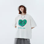 Broken Heart Foam Print Tee