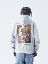 Load image into Gallery viewer, Retro Flowers Oil Painting Hoodie
