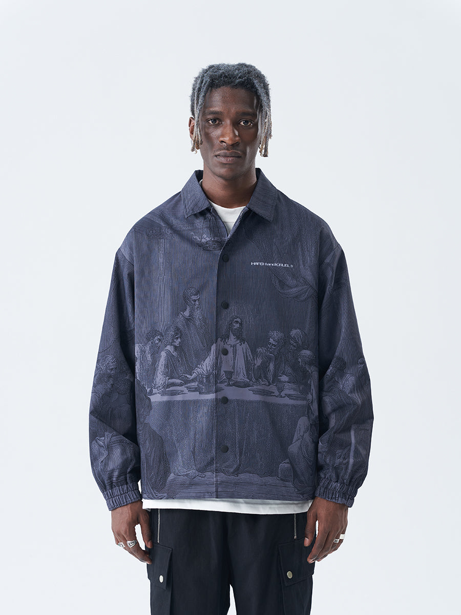 The Last Supper Dark Coach Jacket